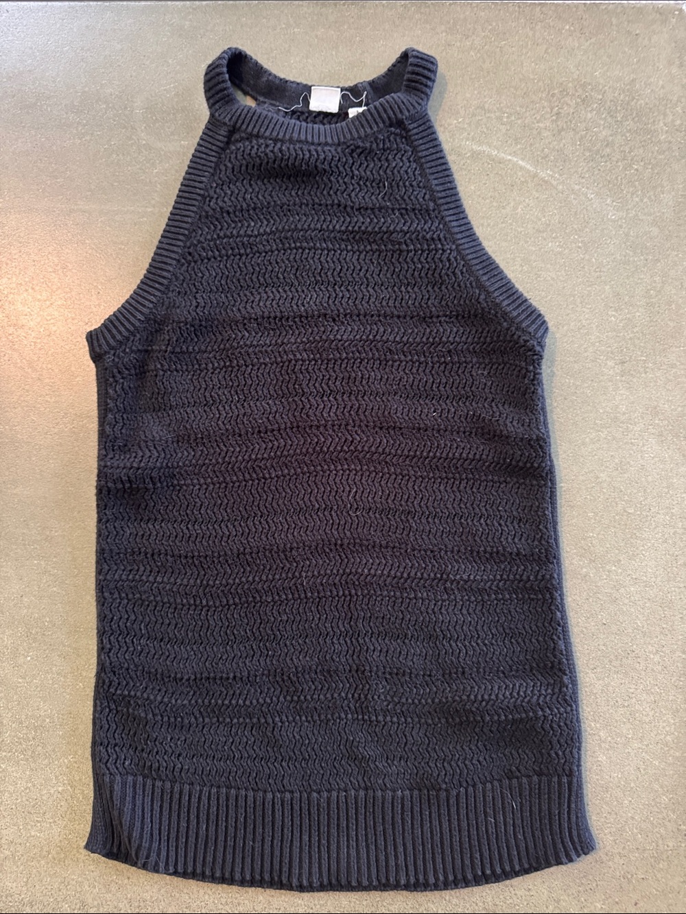 Gap halter neck knit sweater